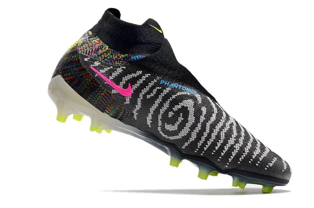 Nike Phantom GX Elite DF FG – Blast Pack – Noir Volt Blanc Multicolore - FootXPert