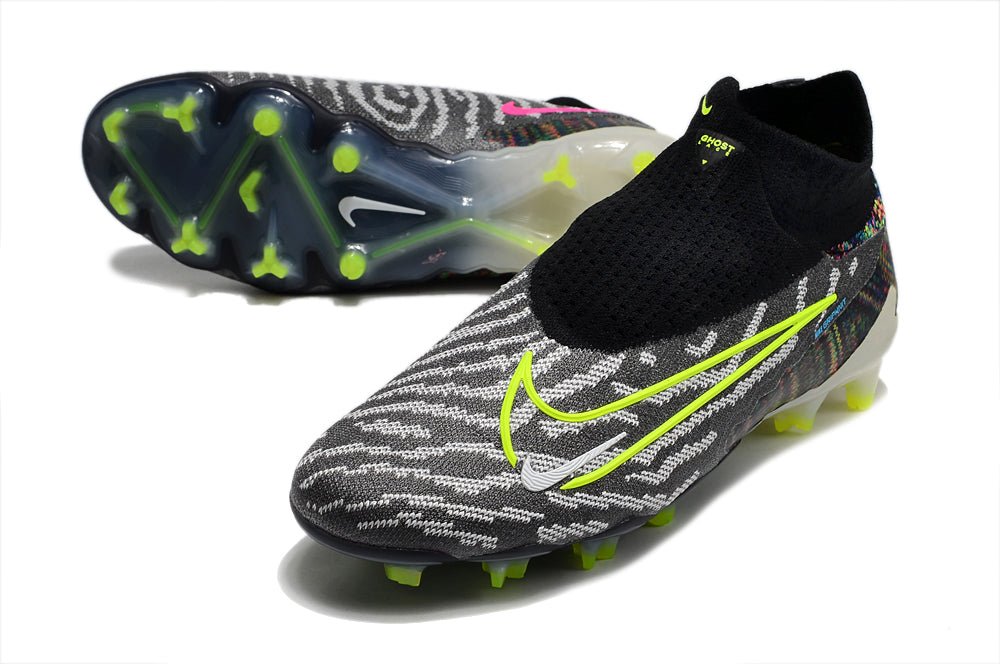 Nike Phantom GX Elite DF FG – Blast Pack – Noir Volt Blanc Multicolore - FootXPert