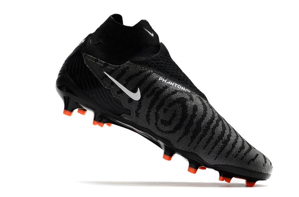 Nike Phantom GX Elite DF FG – Noir Blanc Gris Fumé - FootXPert