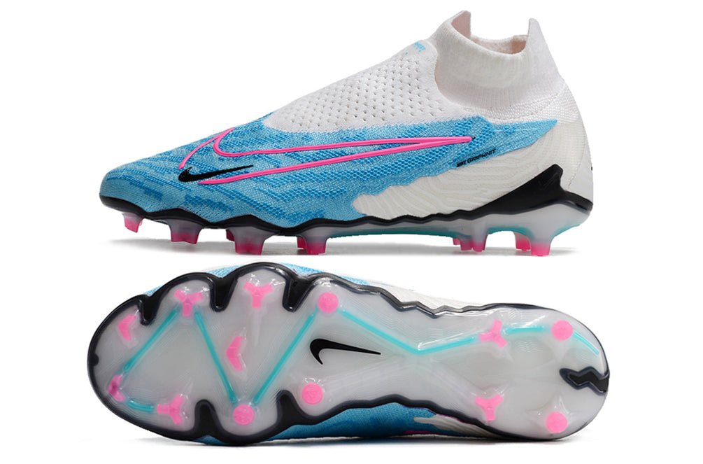 Nike Phantom GX Elite FG – Link Pack – Blanc Bleu Baltique Pink Blast - FootXPert
