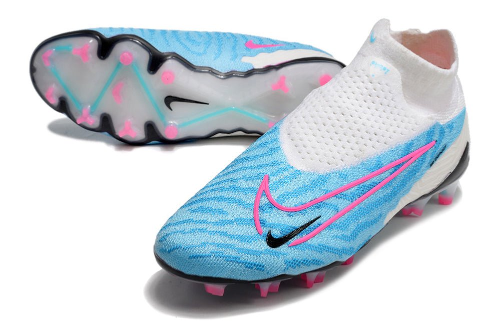 Nike Phantom GX Elite FG – Link Pack – Blanc Bleu Baltique Pink Blast - FootXPert