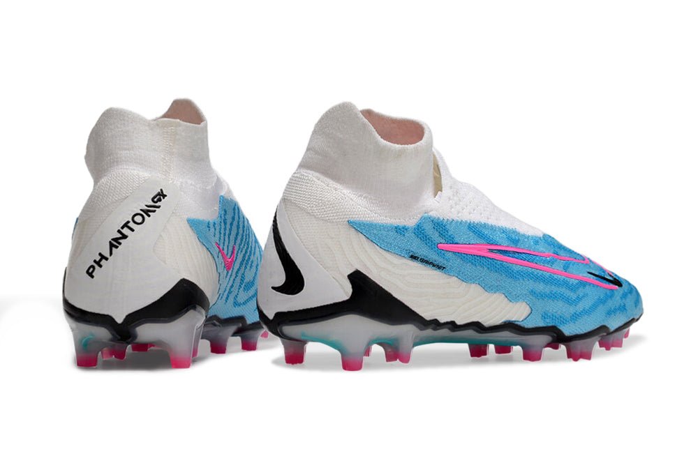 Nike Phantom GX Elite FG – Link Pack – Blanc Bleu Baltique Pink Blast - FootXPert