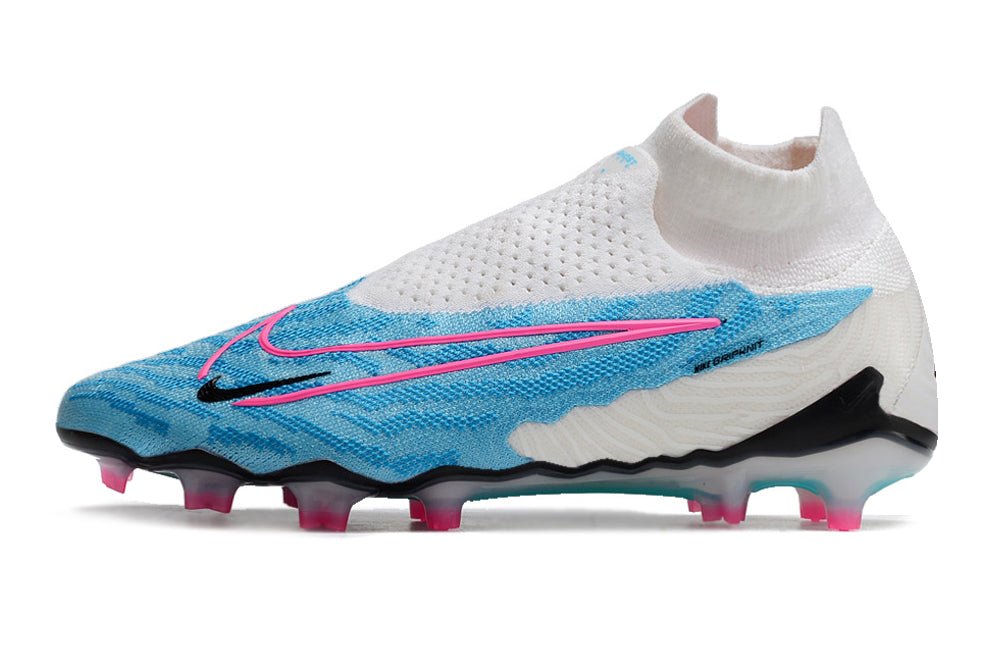 Nike Phantom GX Elite FG – Link Pack – Blanc Bleu Baltique Pink Blast - FootXPert