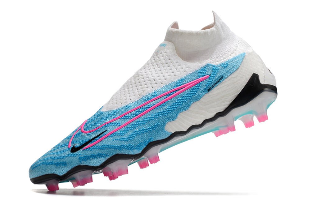 Nike Phantom GX Elite FG – Link Pack – Blanc Bleu Baltique Pink Blast - FootXPert