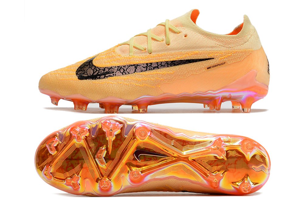 Nike Phantom GX Elite FG – Teinte Citron Bordeaux Crush - FootXPert