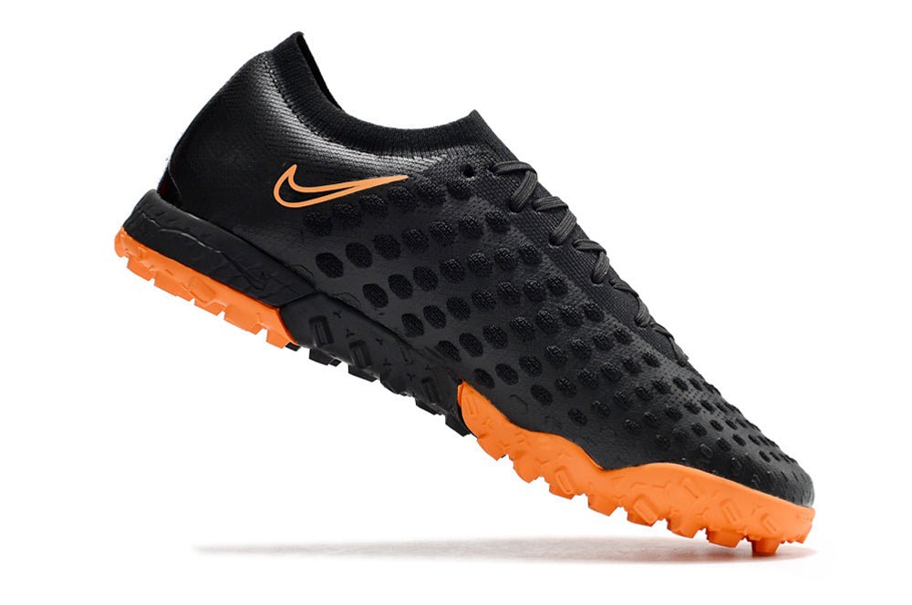 Nike Phantom Ultra Venom TF Elite Black and Orange Football Boots - FootXPert