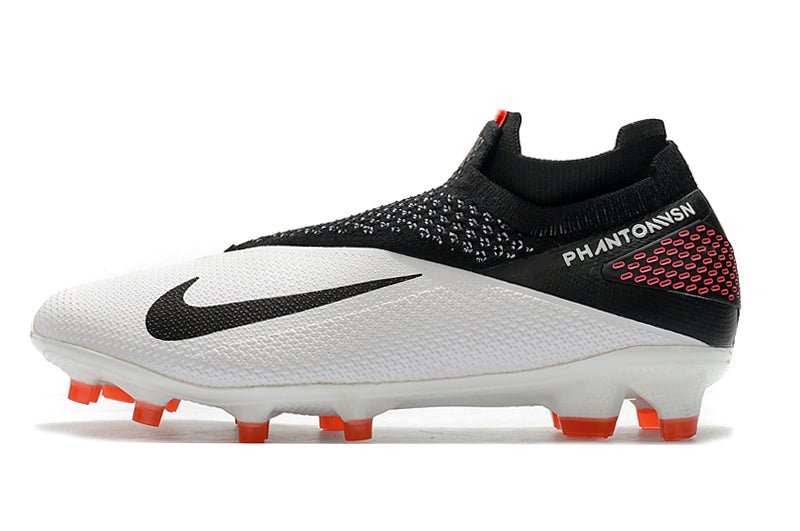 Nike Phantom Vision 2 Elite FG – Blanc Noir Cramoisi - FootXPert