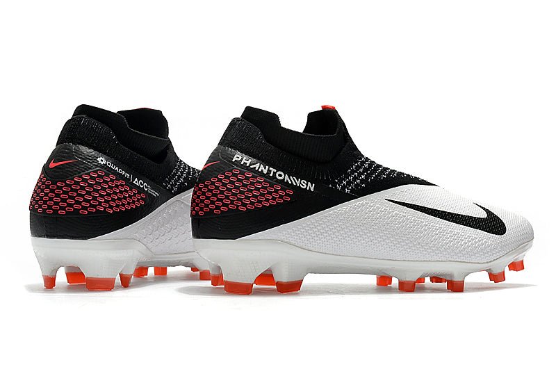 Nike Phantom Vision 2 Elite FG – Blanc Noir Cramoisi - FootXPert