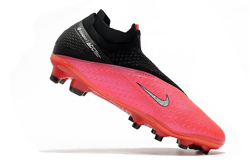 Nike Phantom Vision 2 Elite FG – Cramoisi Argent Noir - FootXPert