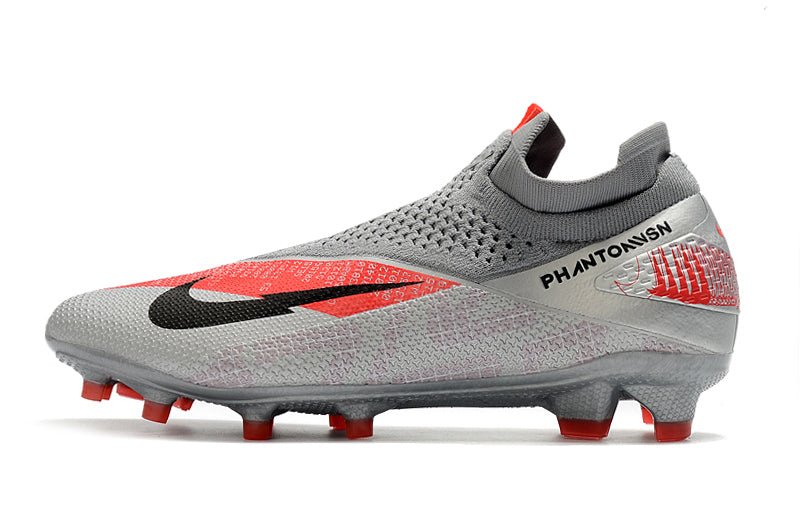 Nike Phantom Vision 2 Elite FG – Gris Noir Rouge - FootXPert