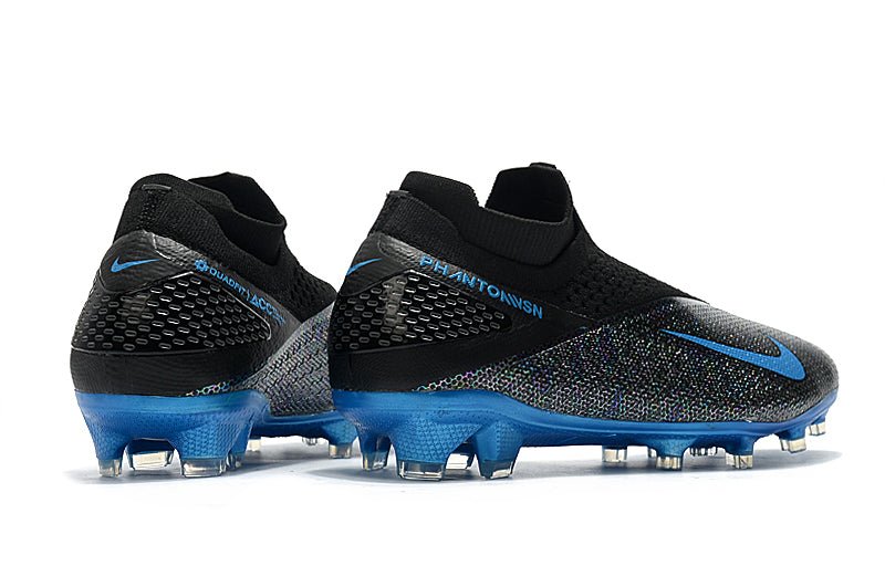 Nike Phantom Vision 2 Elite FG – Noir Bleu Laser Anthracite - FootXPert