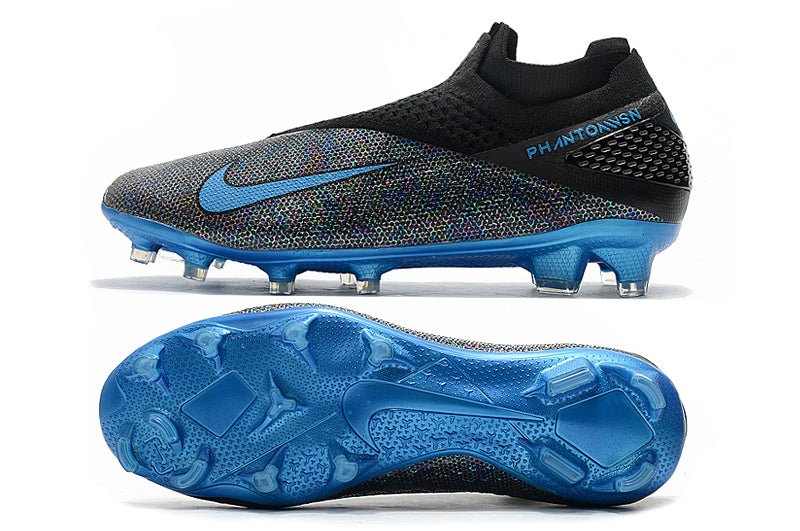 Nike Phantom Vision 2 Elite FG – Noir Bleu Laser Anthracite - FootXPert