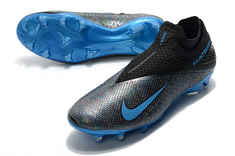 Nike Phantom Vision 2 Elite FG – Noir Bleu Laser Anthracite - FootXPert