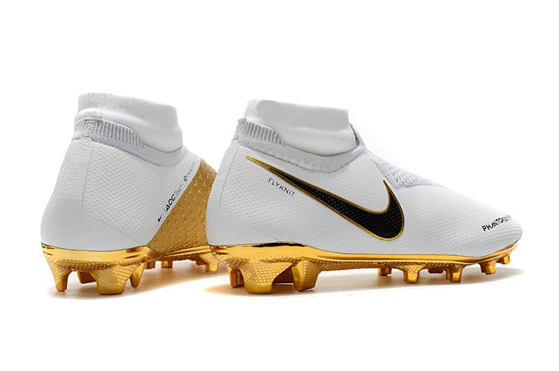 Nike Phantom Vision Elite FG – Blanc Or Noir - FootXPert