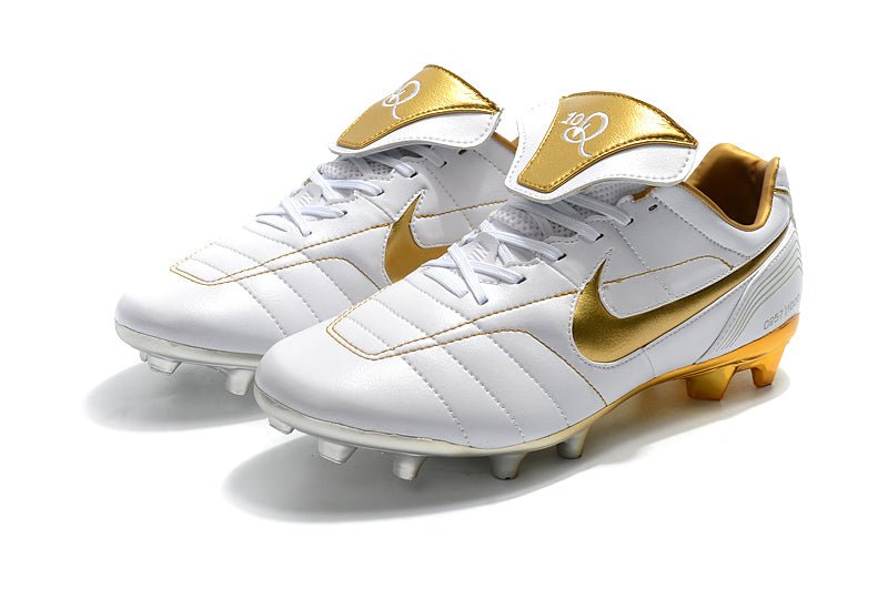 Nike Tiempo Legend 7 Elite FG – R10 – Blanc Or - FootXPert