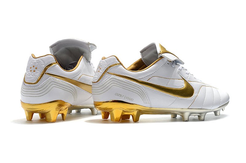 Nike Tiempo Legend 7 Elite FG – R10 – Blanc Or - FootXPert