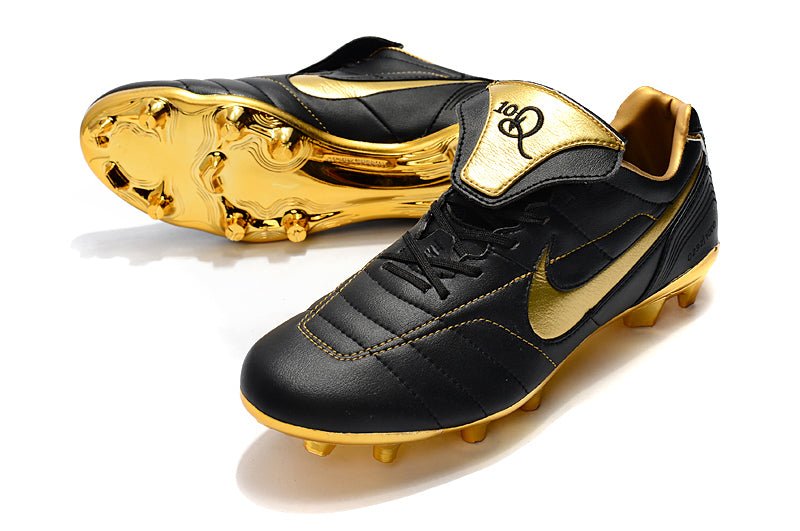 Nike Tiempo Legend 7 Elite FG – R10 – Noir Or - FootXPert
