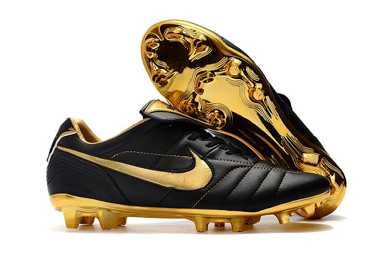 Nike Tiempo Legend 7 Elite FG – R10 – Noir Or - FootXPert