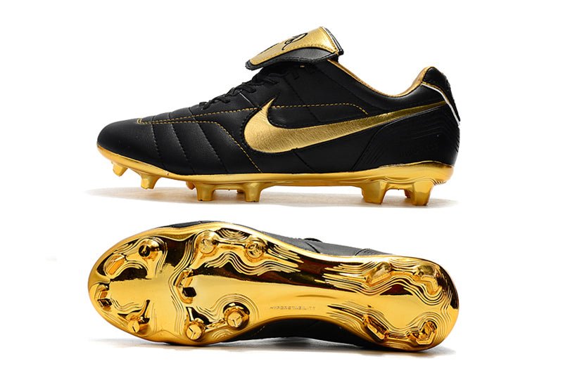 Nike Tiempo Legend 7 Elite FG – R10 – Noir Or - FootXPert