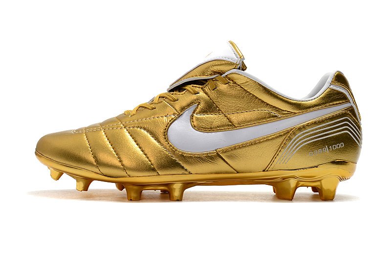Nike Tiempo Legend 7 Elite FG – R10 – Or Blanc - FootXPert
