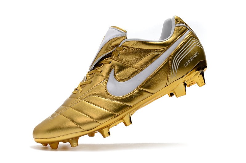 Nike Tiempo Legend 7 Elite FG – R10 – Or Blanc - FootXPert
