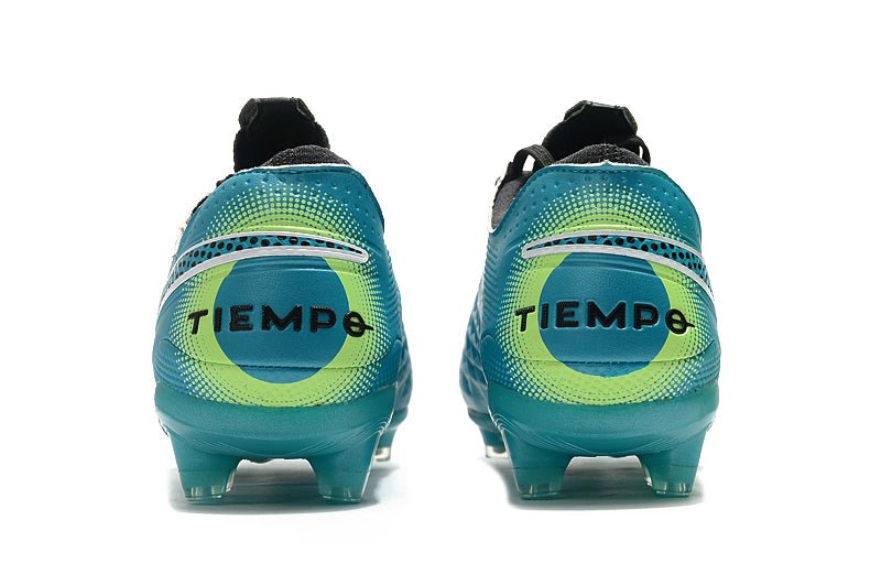 Nike Tiempo Legend 8 Elite FG – Aquamarine Blanc Vert Citron - FootXPert