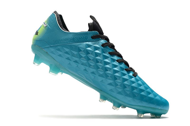Nike Tiempo Legend 8 Elite FG – Aquamarine Blanc Vert Citron - FootXPert