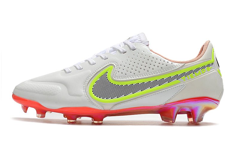 Nike Tiempo Legend 9 Elite FG – Blanc Noir Carmin Rose Explosion - FootXPert
