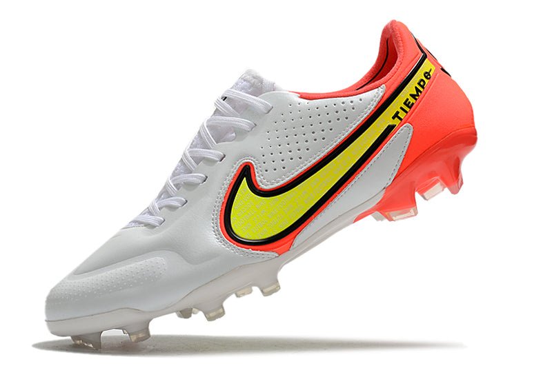 Nike Tiempo Legend 9 Elite FG – Blanc Volt Carmin - FootXPert