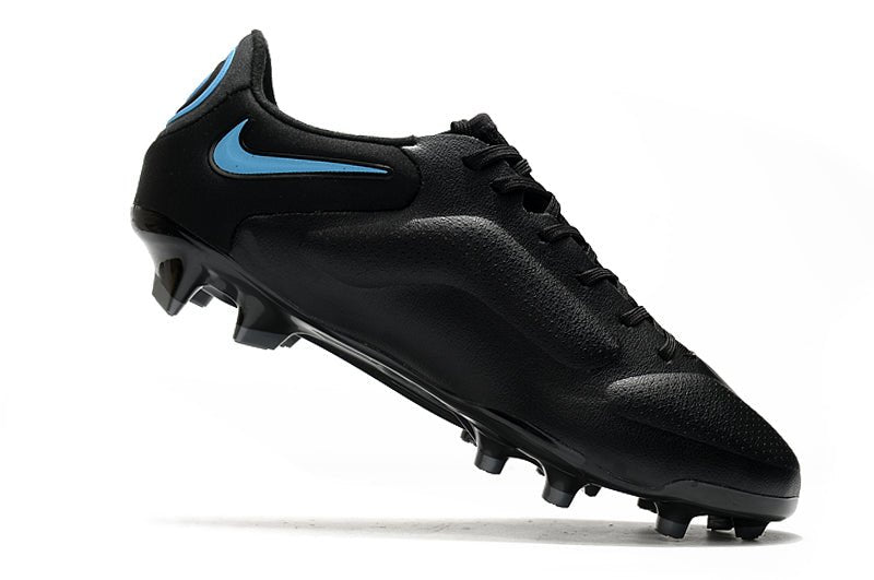 Nike Tiempo Legend 9 Elite FG – Bleu Noir Jaune - FootXPert