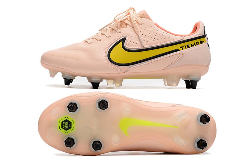 Nike Tiempo Legend 9 Elite FG – Guava Ice Jaune Strike Sunset Glow - FootXPert