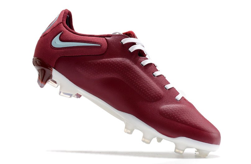 Nike Tiempo Legend 9 Elite FG – Rouge Équipe Blanc Hibiscus Mystique - FootXPert
