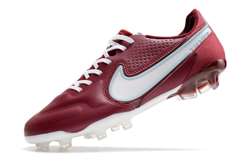 Nike Tiempo Legend 9 Elite FG – Rouge Équipe Blanc Hibiscus Mystique - FootXPert