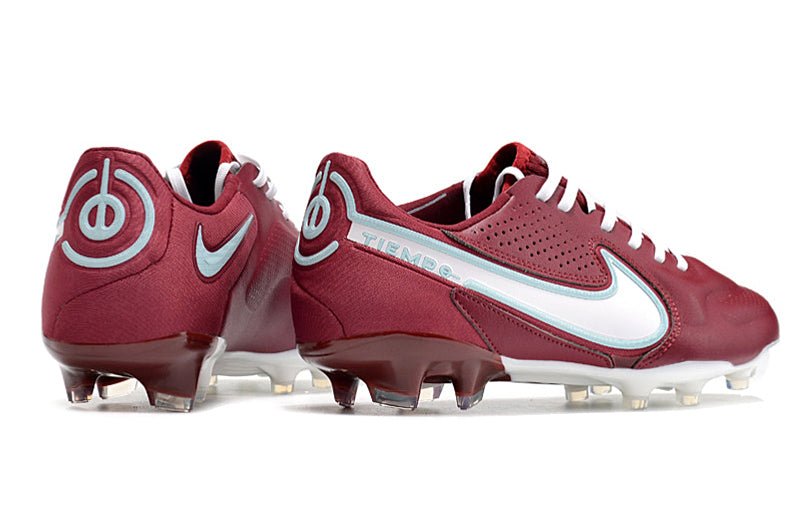 Nike Tiempo Legend 9 Elite FG – Rouge Équipe Blanc Hibiscus Mystique - FootXPert