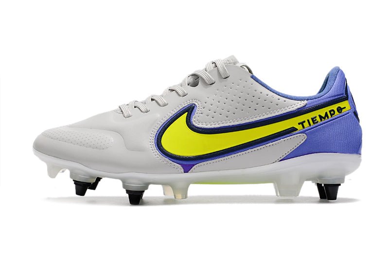 Nike Tiempo Legend 9 Elite SG - Pro – Gris Brouillard Volt Sapphire - FootXPert