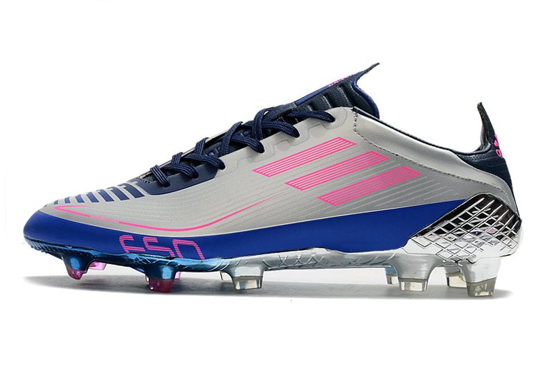Adidas F50 Ghosted Adizero FG – Gris Bleu Rose - FootXPert