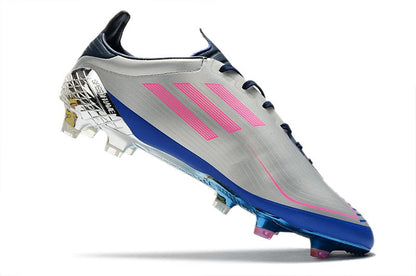 Adidas F50 Ghosted Adizero FG – Gris Bleu Rose - FootXPert