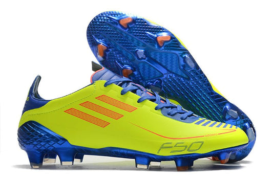 Adidas F50 Ghosted Adizero FG – Jaune Rouge Bleu - FootXPert