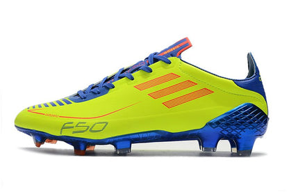 Adidas F50 Ghosted Adizero FG – Jaune Rouge Bleu - FootXPert