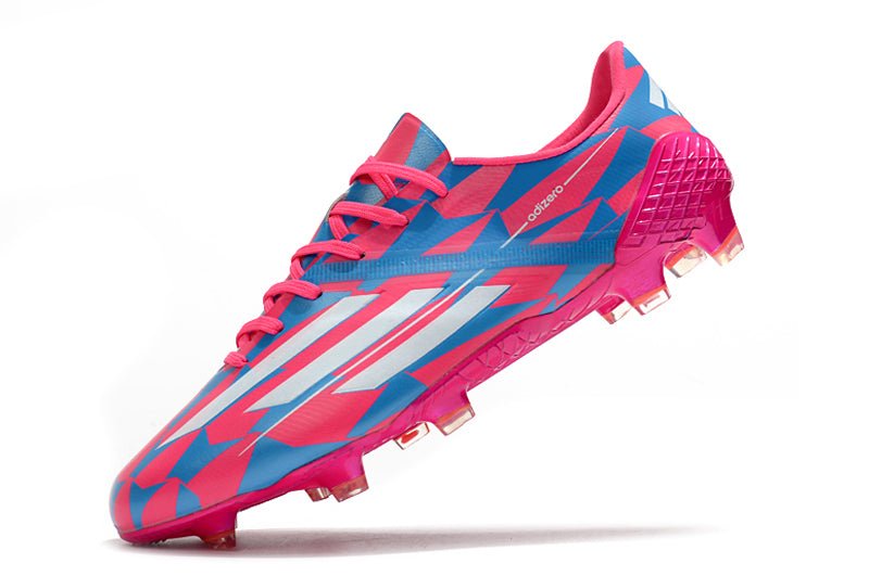 Adidas F50 Ghosted Adizero FG – Rose Bleu Blanc - FootXPert