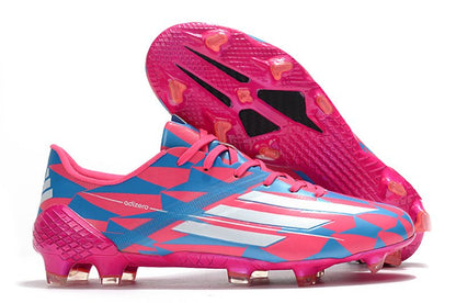 Adidas F50 Ghosted Adizero FG – Rose Bleu Blanc - FootXPert