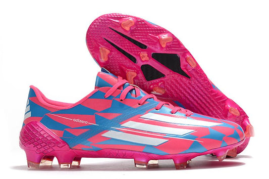 Adidas F50 Ghosted Adizero FG – Rose Bleu Blanc - FootXPert