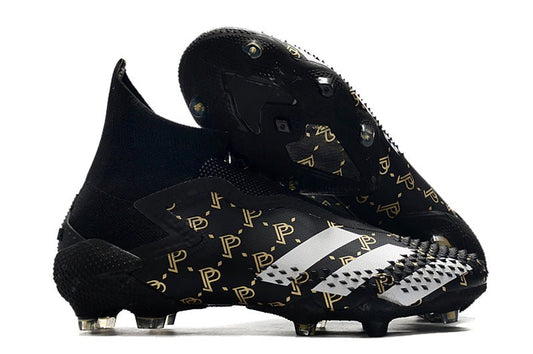 Adidas Predator 20+ FG – Pogba – Blanc Noir Or - FootXPert