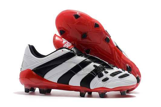 Adidas Predator Accelerator FG – Electricity – Noir Rouge Blanc - FootXPert