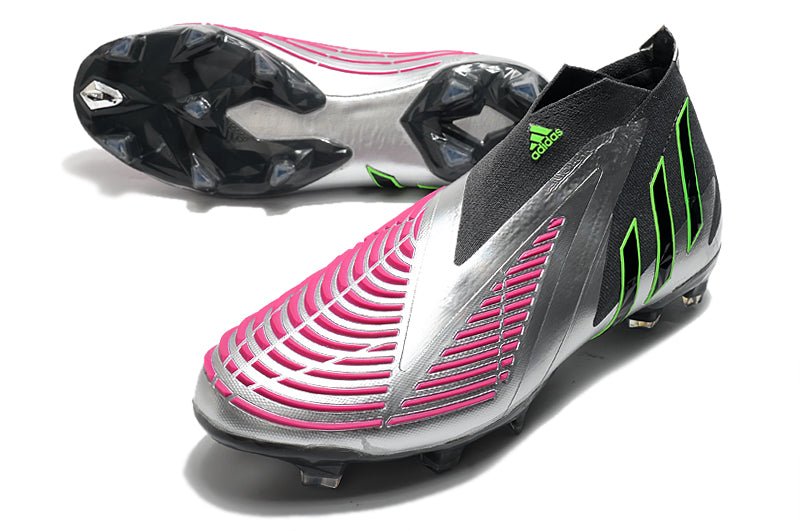 Adidas Predator Edge+ FG – Argent Noir Rose - FootXPert