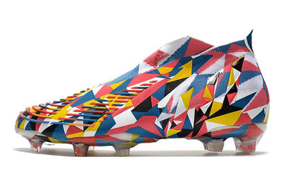 Adidas Predator Edge+ FG – Bleu Équipe Jaune Rouge Solaire - FootXPert