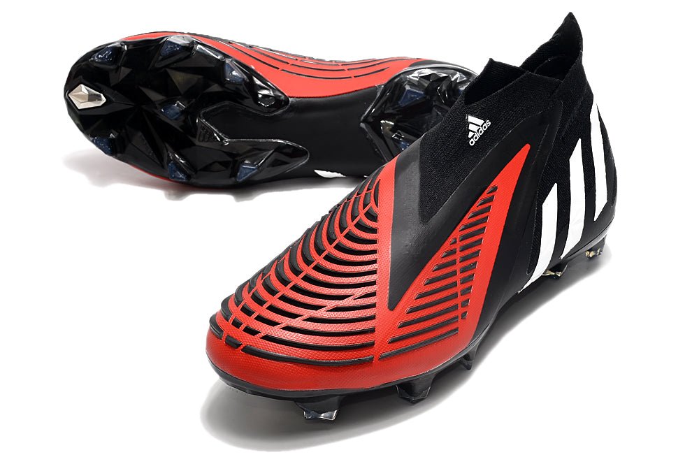 Adidas Predator Edge+ FG – Game Data Pack – Rouge Noir - FootXPert