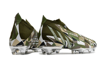 Adidas Predator Edge+ FG – Geometric Camo – Gris Noir Blanc - FootXPert