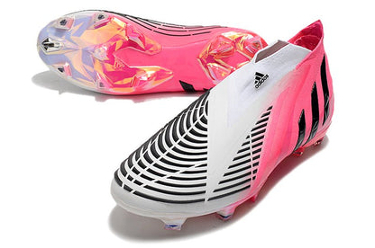 Adidas Predator Edge+ FG – LZ+ Solar – Rose Noir Blanc - FootXPert