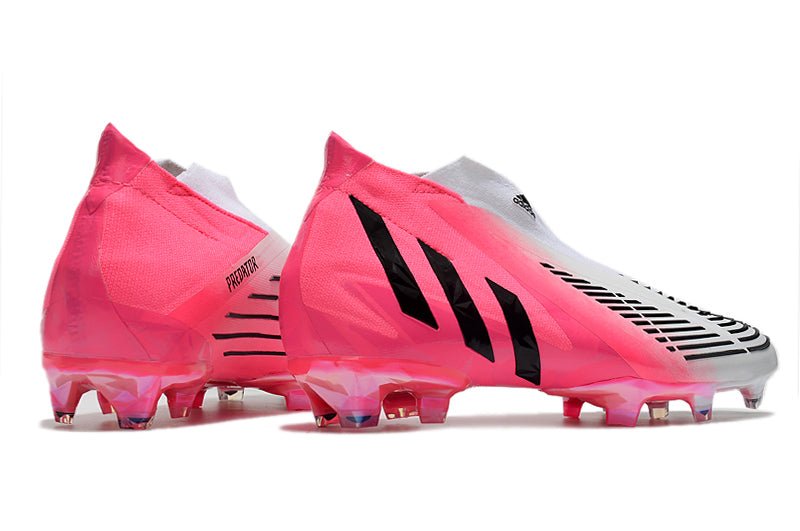 Adidas Predator Edge+ FG – LZ+ Solar – Rose Noir Blanc - FootXPert